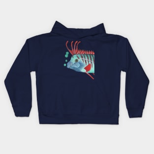 Oarfish :: Sea Creatures Kids Hoodie